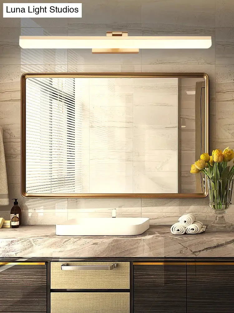 Modern LED Bathroom Mirror Cabinet Light in 3 Color Finishes