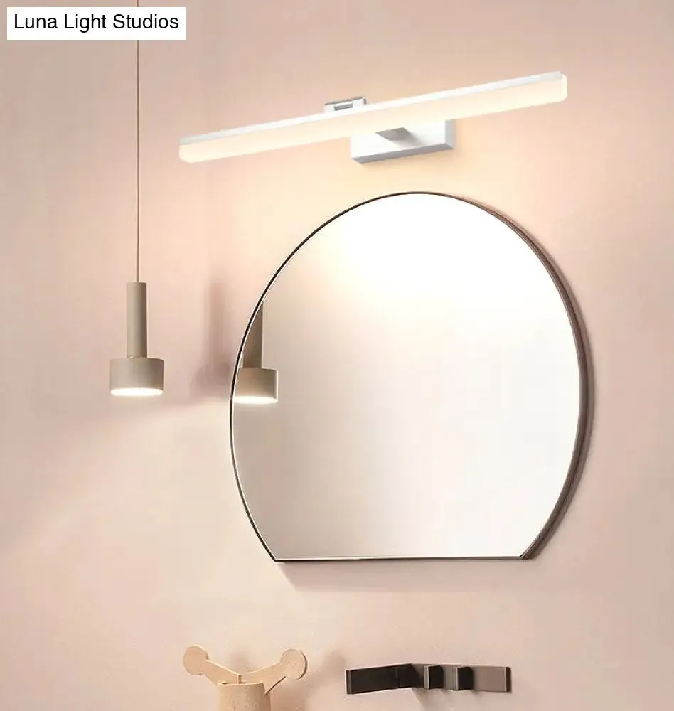 Modern LED Bathroom Mirror Cabinet Light in 3 Color Finishes