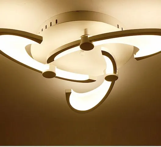 Modern LED Blossom Design Ceiling Light for Living Room