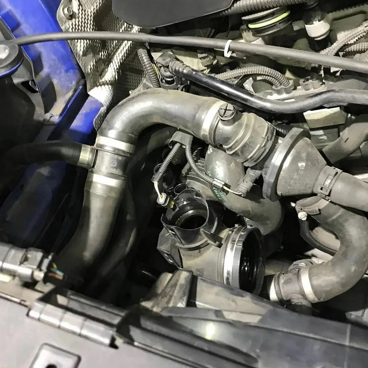 MST-BW-N2002 - Turbo Inlet Silicone Hose for BMW 2.0 Tubo N20