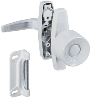 National Hardware V1307 Series N212-993 Knob Latch, Zinc, 5/8 to 1-3/8 in Thick Door :CD: QUANTITY: 1