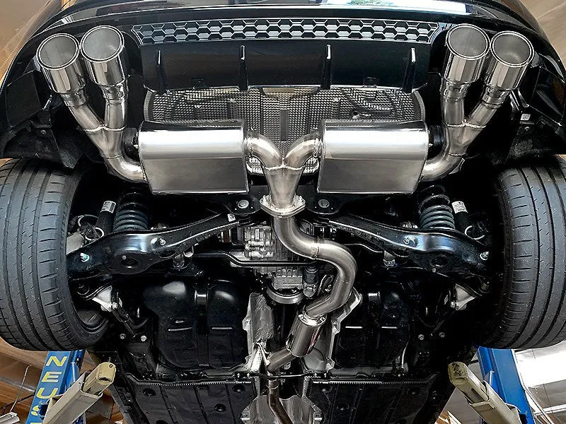 NEUSPEED Stainless Steel Cat-Back Exhaust | V2 • MQB Golf R Mk7
