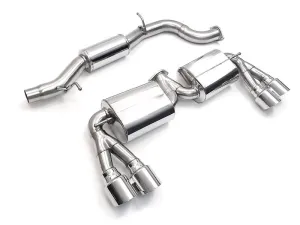 NEUSPEED Stainless Steel Cat-Back Exhaust | V2 • MQB Golf R Mk7