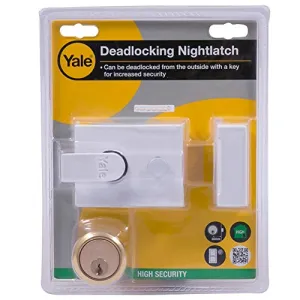 Night Latch White