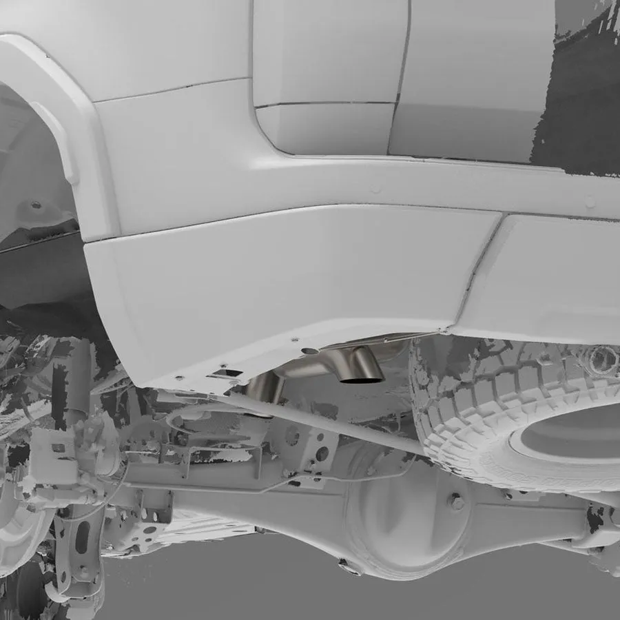 NYTOP Titainum Axle Dump Exhaust | 2024  Toyota Land Cruiser
