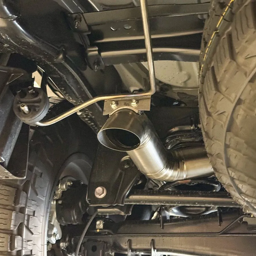 NYTOP Titainum Axle Dump Exhaust | 2024  Toyota Land Cruiser