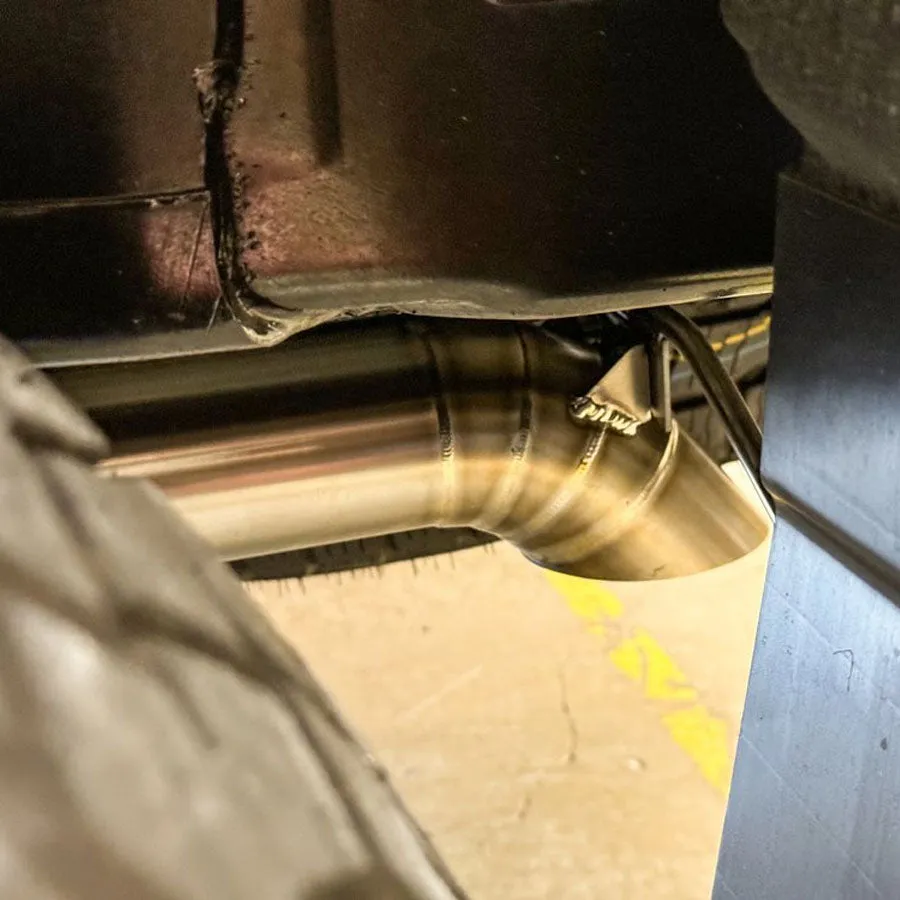 NYTOP Titainum Axle Dump Exhaust | 2024  Toyota Land Cruiser