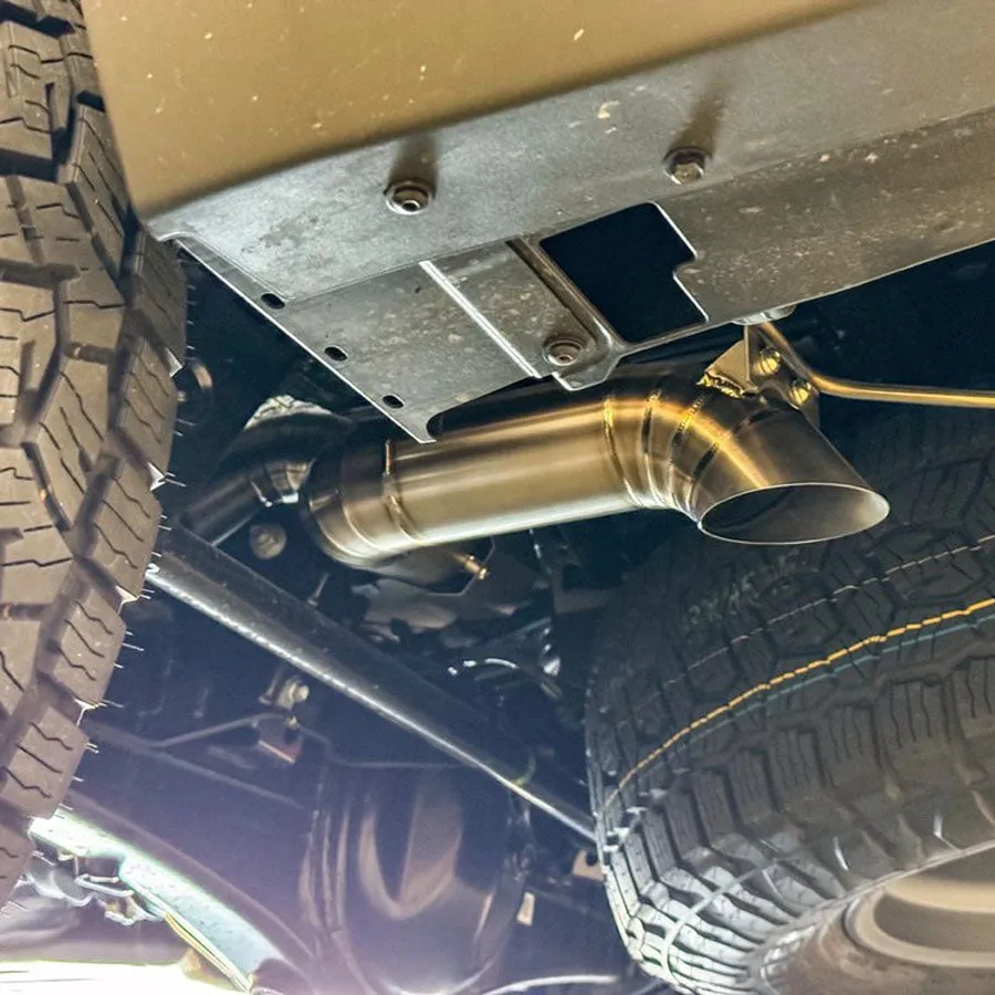NYTOP Titainum Axle Dump Exhaust | 2024  Toyota Land Cruiser