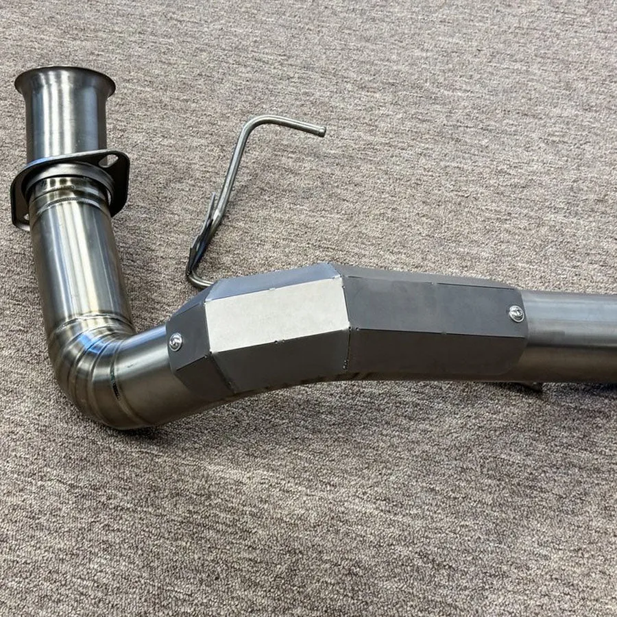 NYTOP Titainum Axle Dump Exhaust | 2024  Toyota Land Cruiser