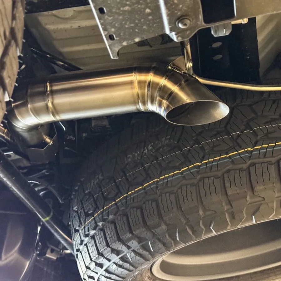 NYTOP Titainum Axle Dump Exhaust | 2024  Toyota Land Cruiser