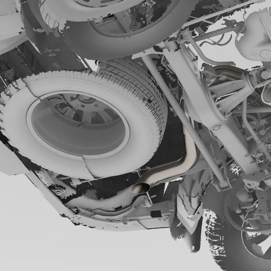 NYTOP Titainum Axle Dump Exhaust | 2024  Toyota Land Cruiser