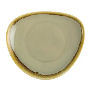 Olympia Kiln Triangular Side Plate Moss 165mm (Pack of 6) - GP472