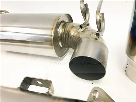 PLM Power Driven Titanium Exhaust - Evo X 08-15 V2 Mitsubishi Lancer Evolution X