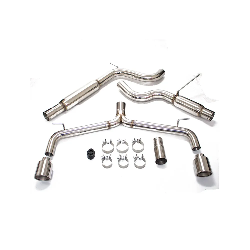 Rev9 Exhaust VW Golf GTI MK7 (2015-2016-2017) Catback Muffler Delete or High Flow Mufflers