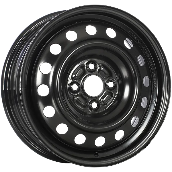 RNB Steel Wheel 15X6.0 5x100 40mm Black E-Coating