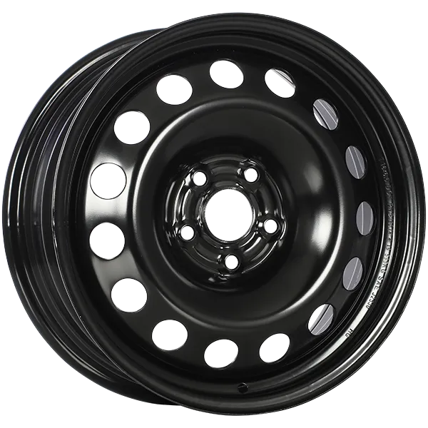RNB Steel Wheel 16X6.5 5x114.3 40mm Black E-Coating