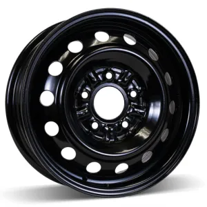 RSSW Steel Wheel 14X5.5 5X114.3 ET 40MM Bore 71.5MM Black Steel Rim