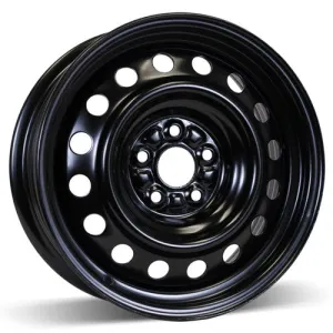 RSSW Steel Wheel 15X6 5X100 ET 33MM Bore 54.1MM Black Steel Rim
