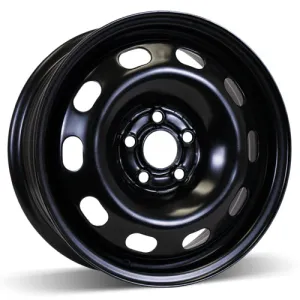 RSSW Steel Wheel 15X6 5X100 ET 36.5MM Bore 57.1MM Black Steel Rim