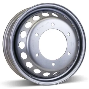 RSSW Steel Wheel 16X5.5 6X205 ET 132MM Bore 161MM Silver Steel Rim