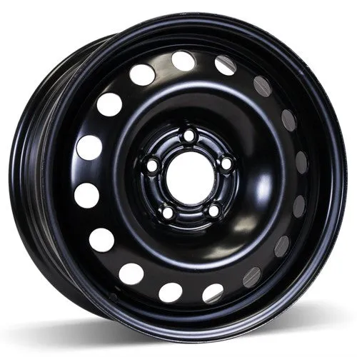 RSSW Steel Wheel 16X6.5 5X115 ET 46MM Bore 70.3MM Black Steel Rim
