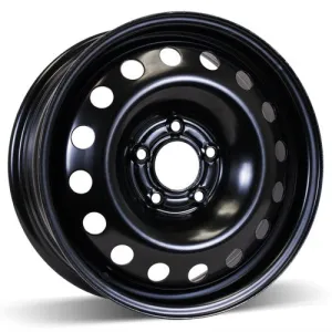 RSSW Steel Wheel 16X6.5 5X115 ET 46MM Bore 70.3MM Black Steel Rim