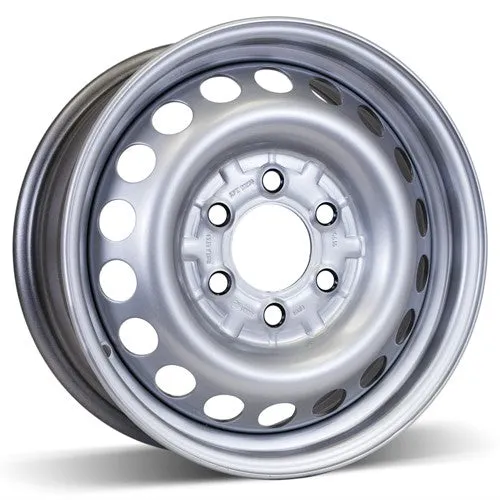 RSSW Steel Wheel 16X6.5 6X130 ET 54MM Bore 84.1MM Silver Steel Rim