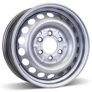 RSSW Steel Wheel 16X6.5 6X130 ET 54MM Bore 84.1MM Silver Steel Rim
