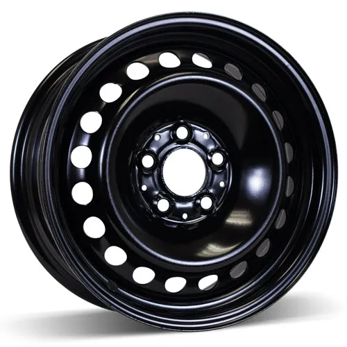 RSSW Steel Wheel 16X7 5X112 ET 40MM Bore 66.6MM Black Steel Rim