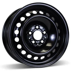 RSSW Steel Wheel 16X7 5X112 ET 40MM Bore 66.6MM Black Steel Rim
