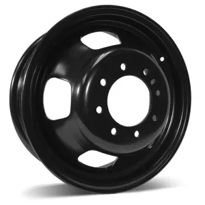 RSSW Steel Wheel 17X6 8X165.1 ET 135.9MM Bore 121.3MM Black Steel Rim