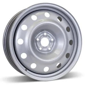 RSSW Steel Wheel 17X6.5 5X100 ET 40MM Bore 56.1MM Silver Steel Rim