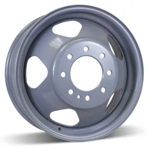 RSSW Steel Wheel 17X6.5 8X165.1 ET 127MM Bore 116.7MM Grey Steel Rim