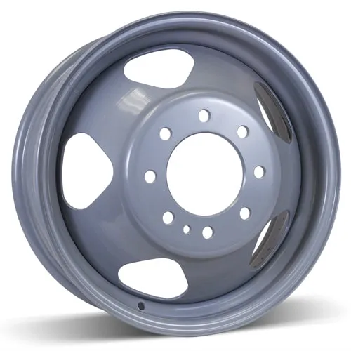 RSSW Steel Wheel 17X6.5 8X165.1 ET 127MM Bore 116.7MM Grey Steel Rim