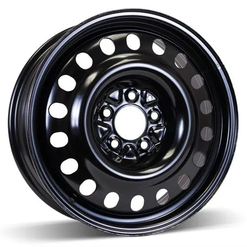 RSSW Steel Wheel 17X7 5X114.3 ET 39MM Bore 60.1MM Black Steel Rim