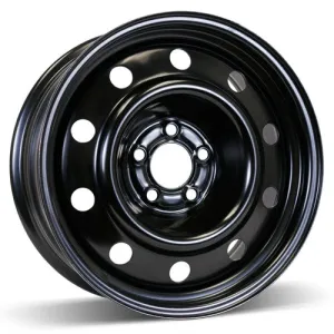 RSSW Steel Wheel 17X7 5X115 ET 21MM Bore 71.5MM Black Steel Rim