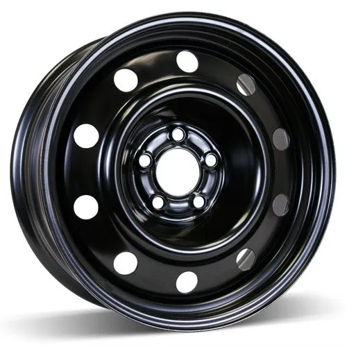 RSSW Steel Wheel 17X7 5X115 ET 21MM Bore 71.5MM Black Steel Rim