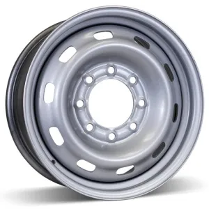 RSSW Steel Wheel 17X7 8X180 ET 43MM Bore 124.1MM Silver Steel Rim
