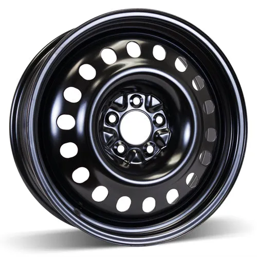 RSSW Steel Wheel 18X6.5 5X115 ET 40MM Bore 70.4MM Black Steel Rim
