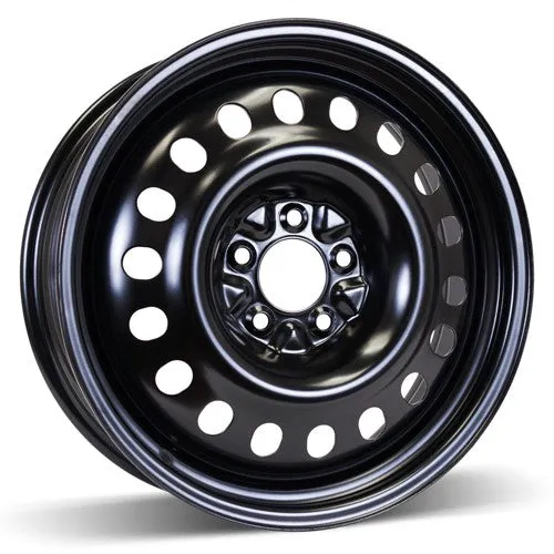 RSSW Steel Wheel 18X7 5X114.3 ET 39MM Bore 60.1MM Black Steel Rim
