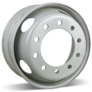 RSSW Steel Wheel 19.5X7.5 10X285 ET 162MM Bore 220MM White Steel Rim