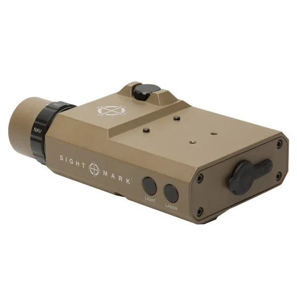 Sightmark LoPro Combo Flashlight (Visible and IR) and Green Laser Sight