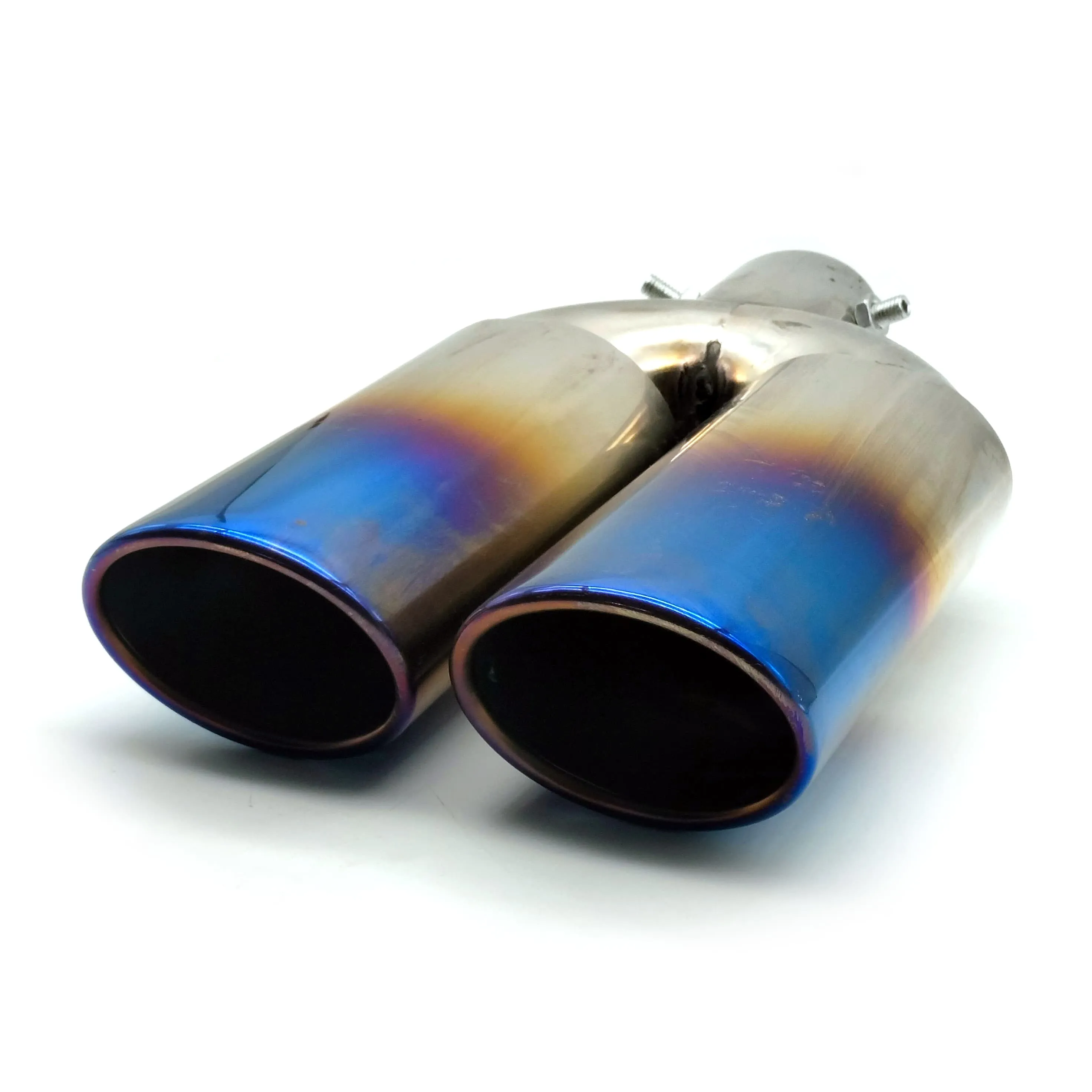 Silencer Double Pipe Burnt Tip Exhaust Silencer Muffler Tip