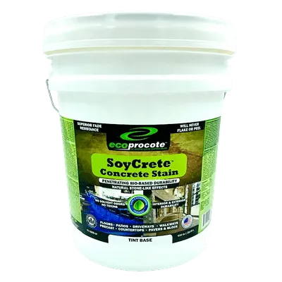 SoyCrete Decorative Concrete Stain, Tint Base, 5 Gal