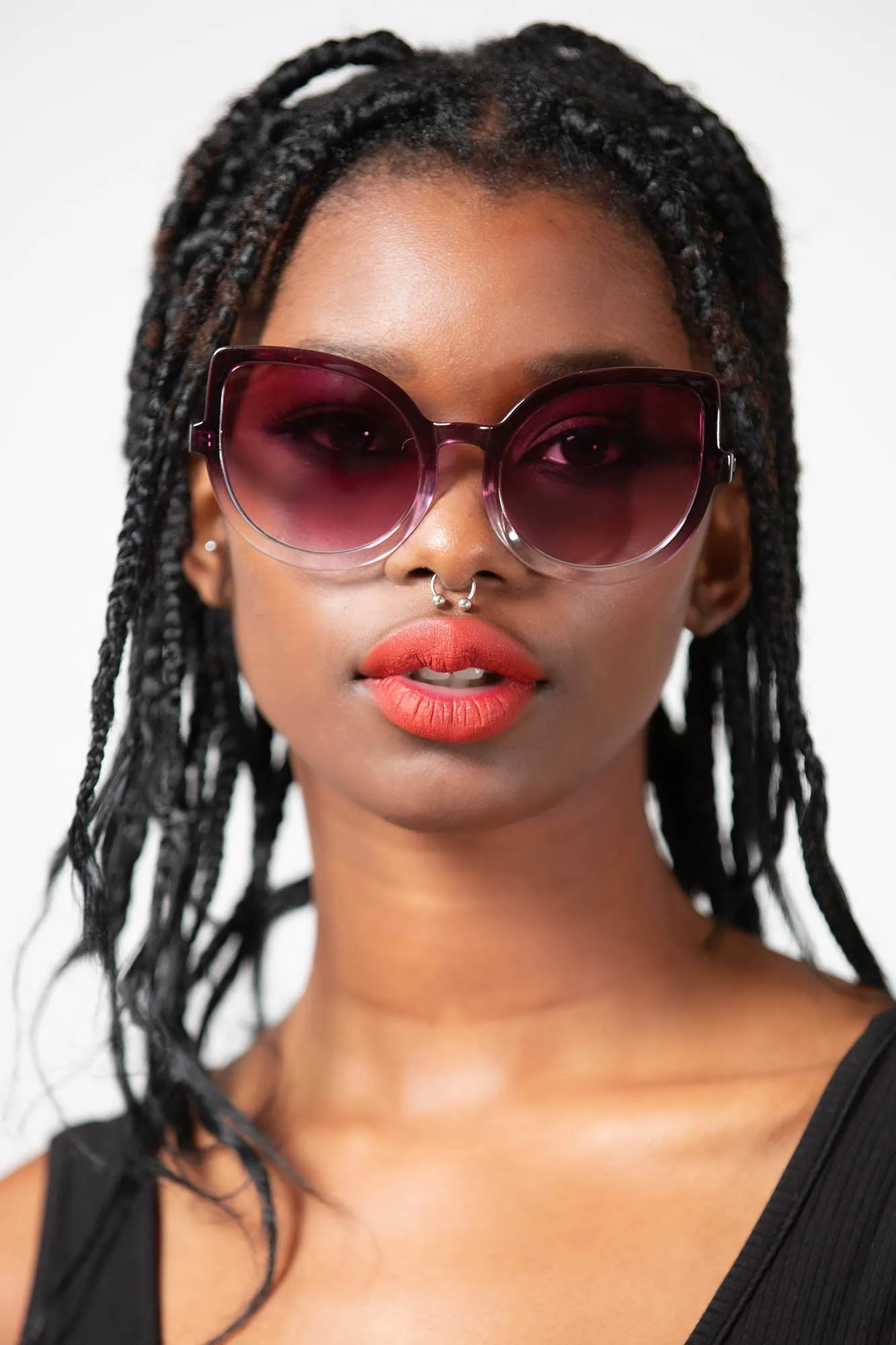 Space Kitty Sunglasses [PURPLE]