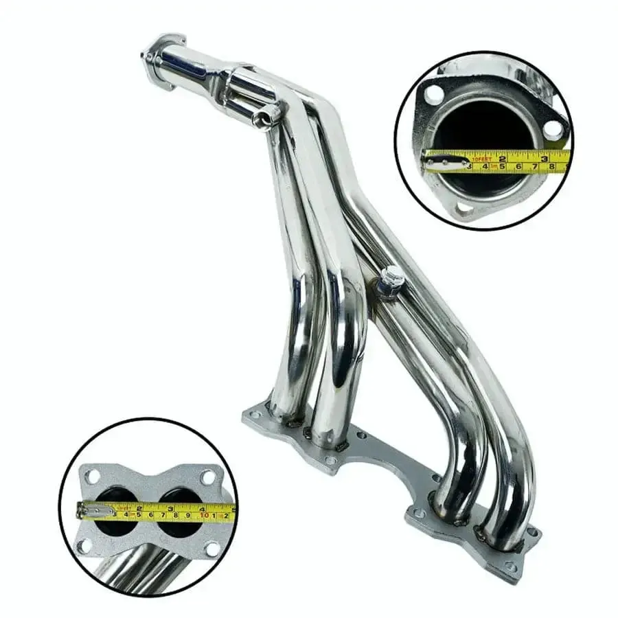 SPELAB Exhaust Header for 1990-1995 Nissan Hardbody D21/Pickup 2.4L 4WD