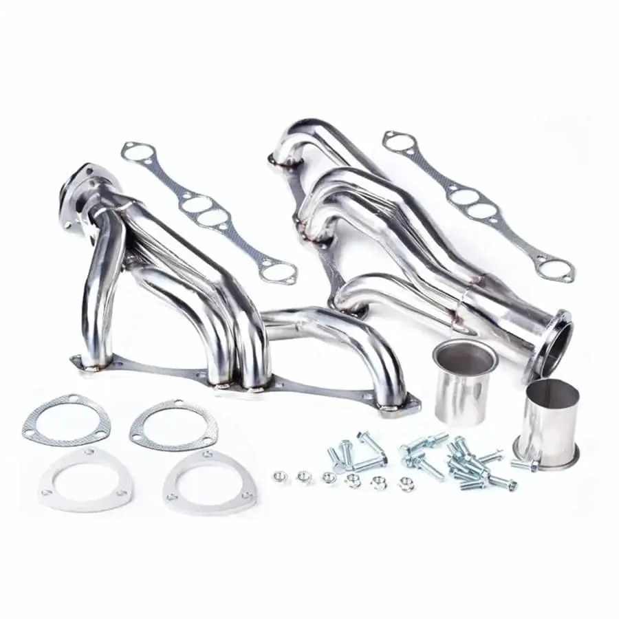 SPELAB Exhaust Header for 265-400 Small Block Gen I V8 Chevy Ceramic Headers Monte/ Malibu/ Camaro /Caprice