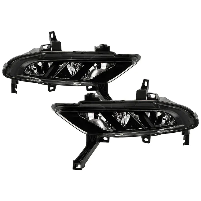 Spyder Fog Lights Nissan Maxima (16-18) [OEM Style w/ Switch] Clear Lens