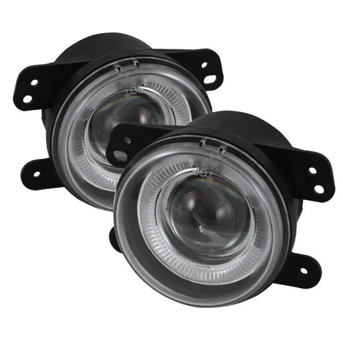 Spyder Halo Projector Fog Lights Chrysler 300 5.7L w/ Touring (05-10) [w/ Switch] Clear or Smoke