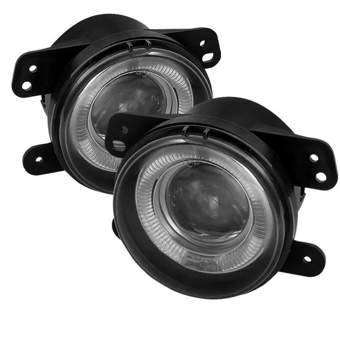Spyder Halo Projector Fog Lights Chrysler 300 5.7L w/ Touring (05-10) [w/ Switch] Clear or Smoke